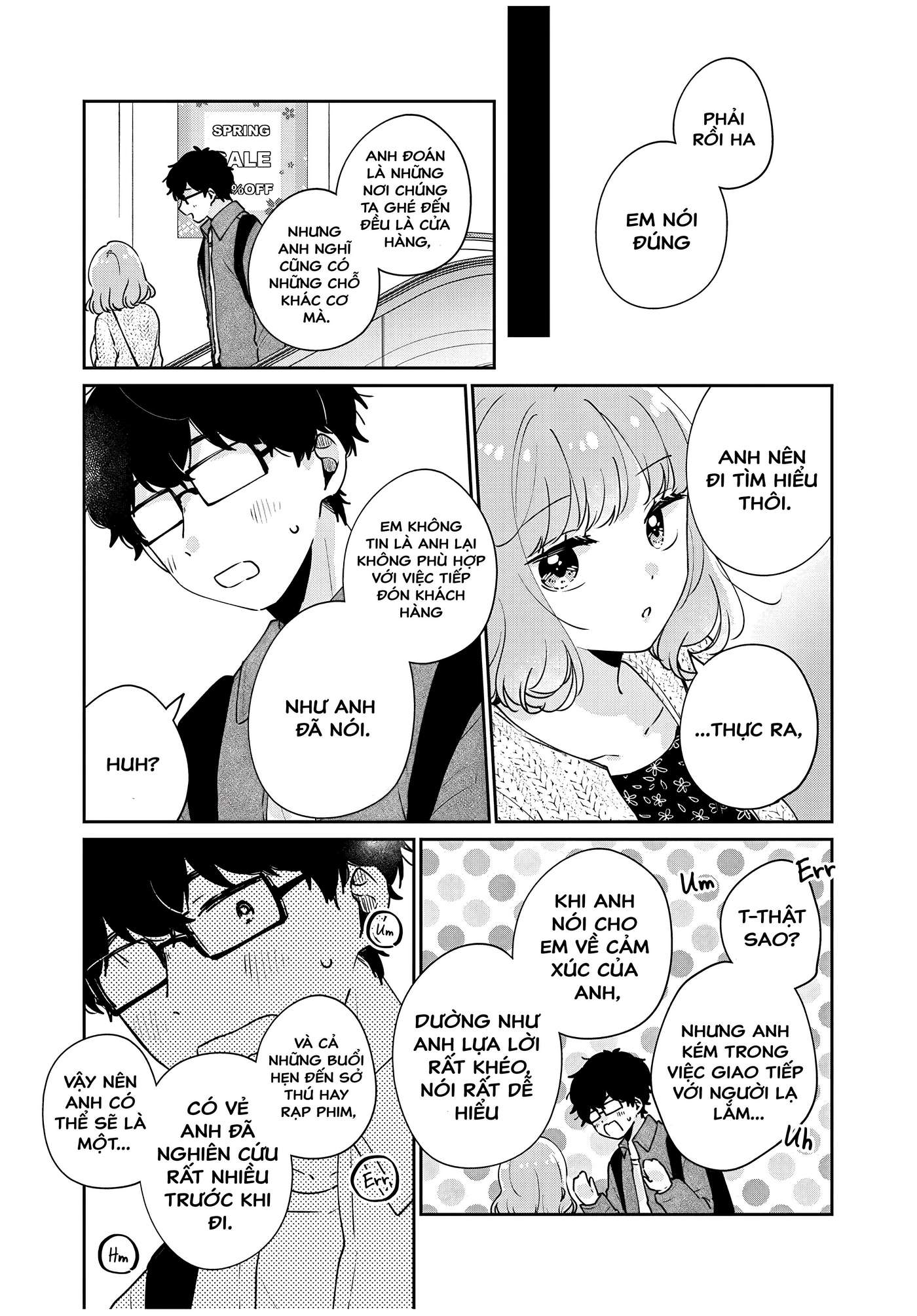 Meguro-San Wa Haijimete Ja Nai Chapter 48 - Trang 2