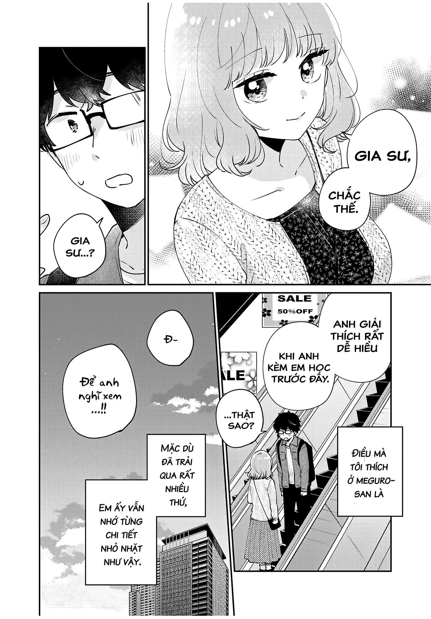 Meguro-San Wa Haijimete Ja Nai Chapter 48 - Trang 2