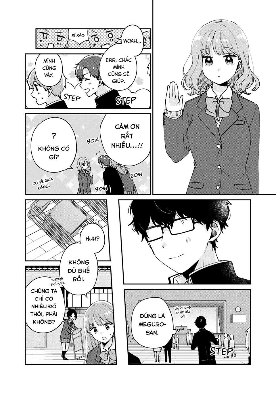 Meguro-San Wa Haijimete Ja Nai Chapter 45 - Trang 2