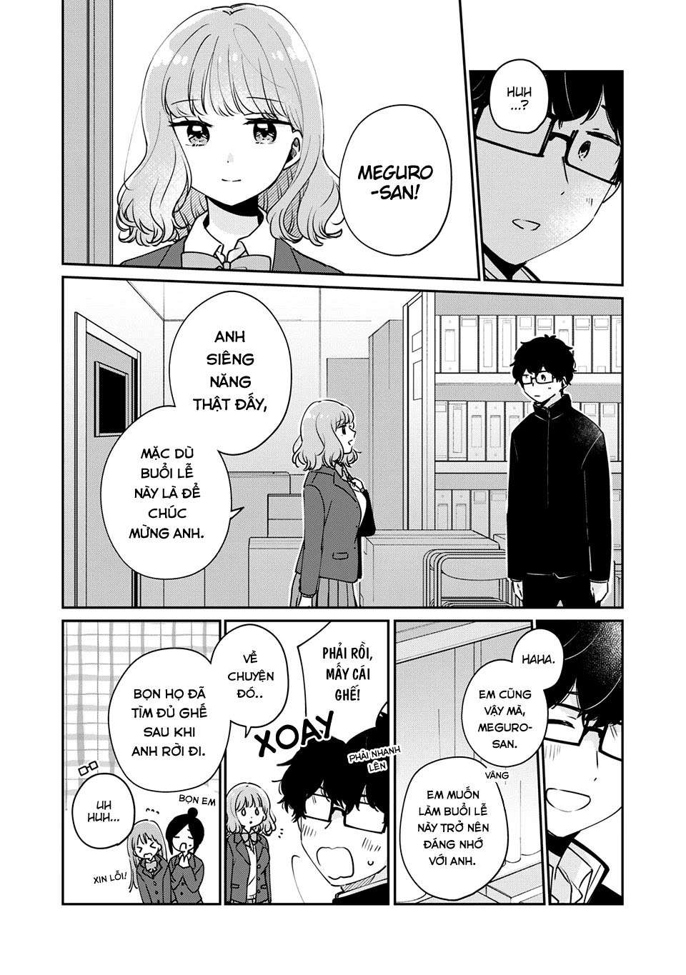 Meguro-San Wa Haijimete Ja Nai Chapter 45 - Trang 2