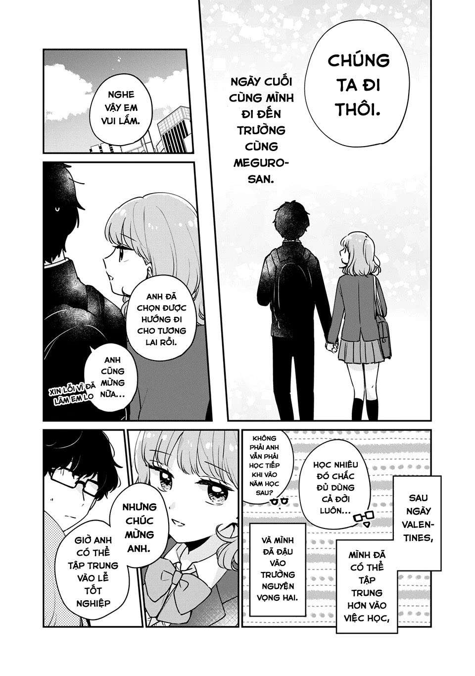 Meguro-San Wa Haijimete Ja Nai Chapter 45 - Trang 2