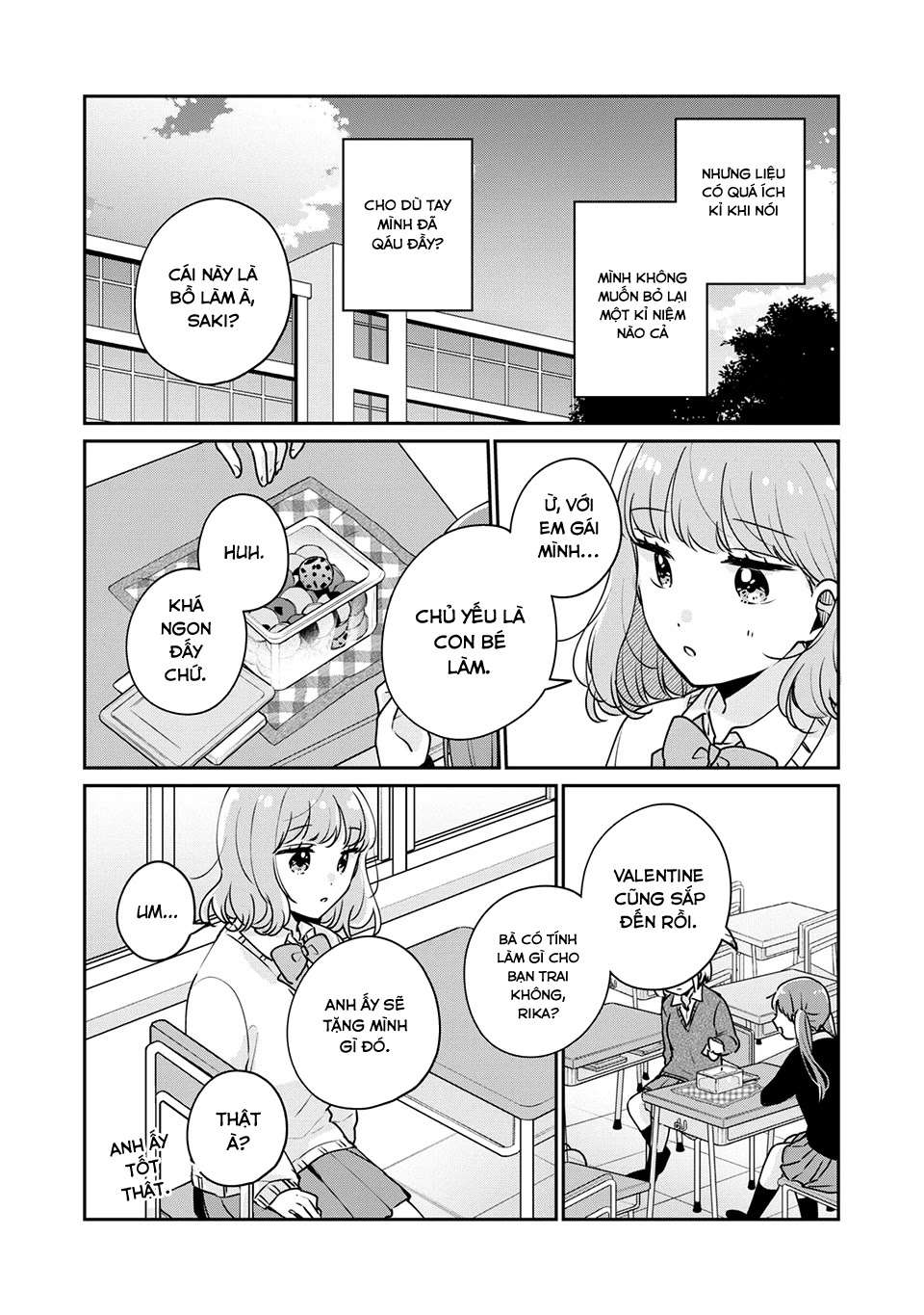 Meguro-San Wa Haijimete Ja Nai Chapter 41 - Trang 2