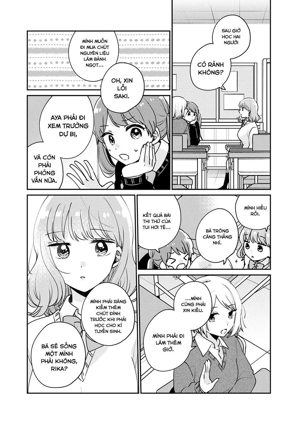 Meguro-San Wa Haijimete Ja Nai Chapter 41 - Trang 2