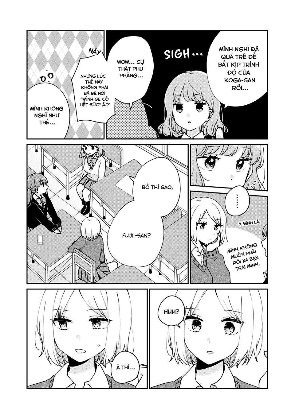 Meguro-San Wa Haijimete Ja Nai Chapter 40 - Trang 2