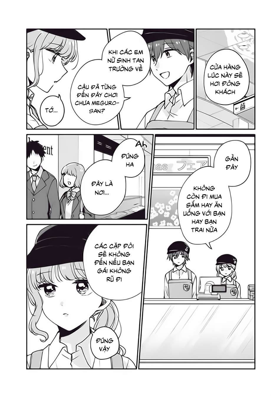 Meguro-San Wa Haijimete Ja Nai Chapter 34 - Trang 2