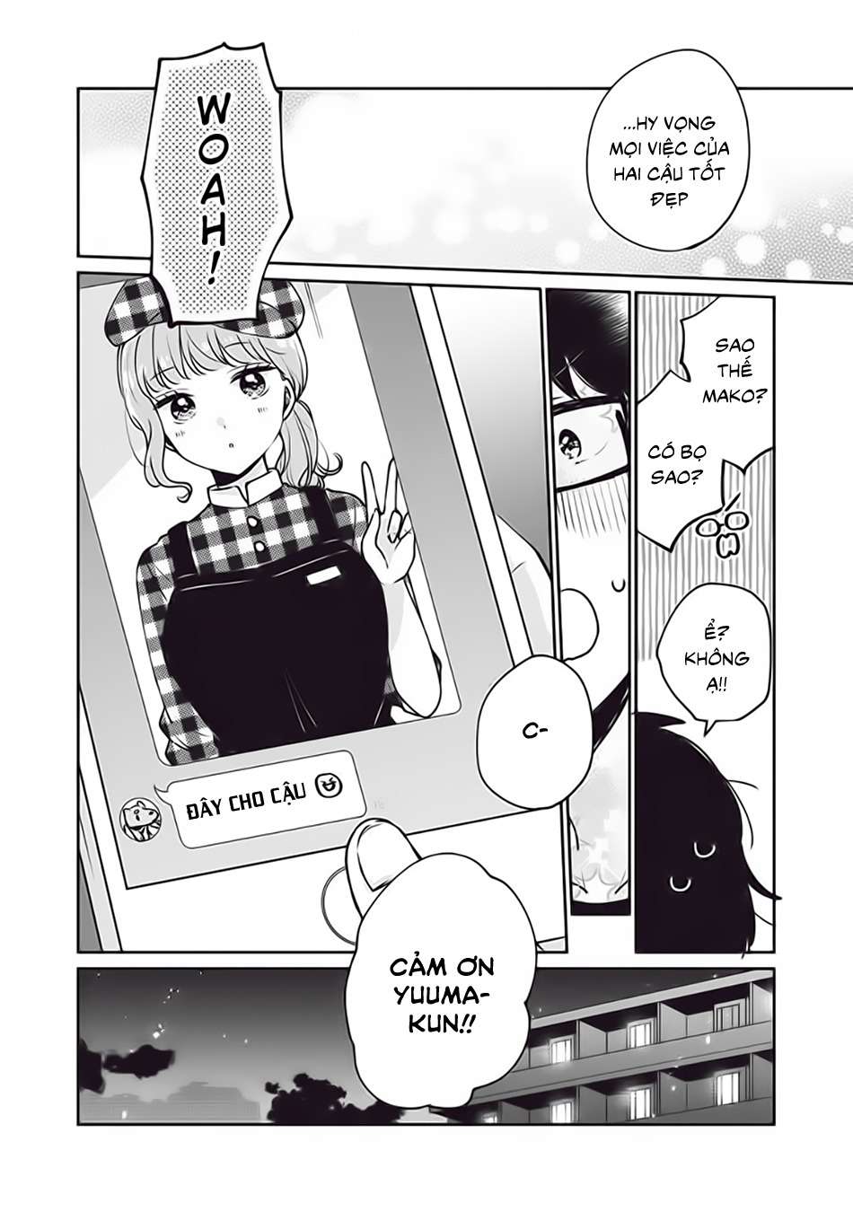 Meguro-San Wa Haijimete Ja Nai Chapter 33 - Trang 2