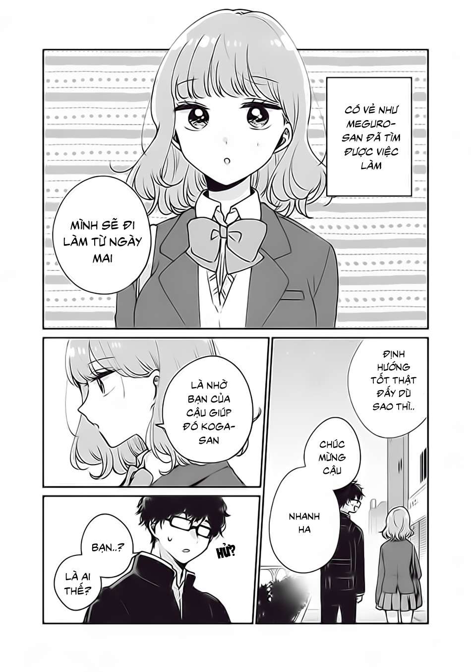 Meguro-San Wa Haijimete Ja Nai Chapter 33 - Trang 2