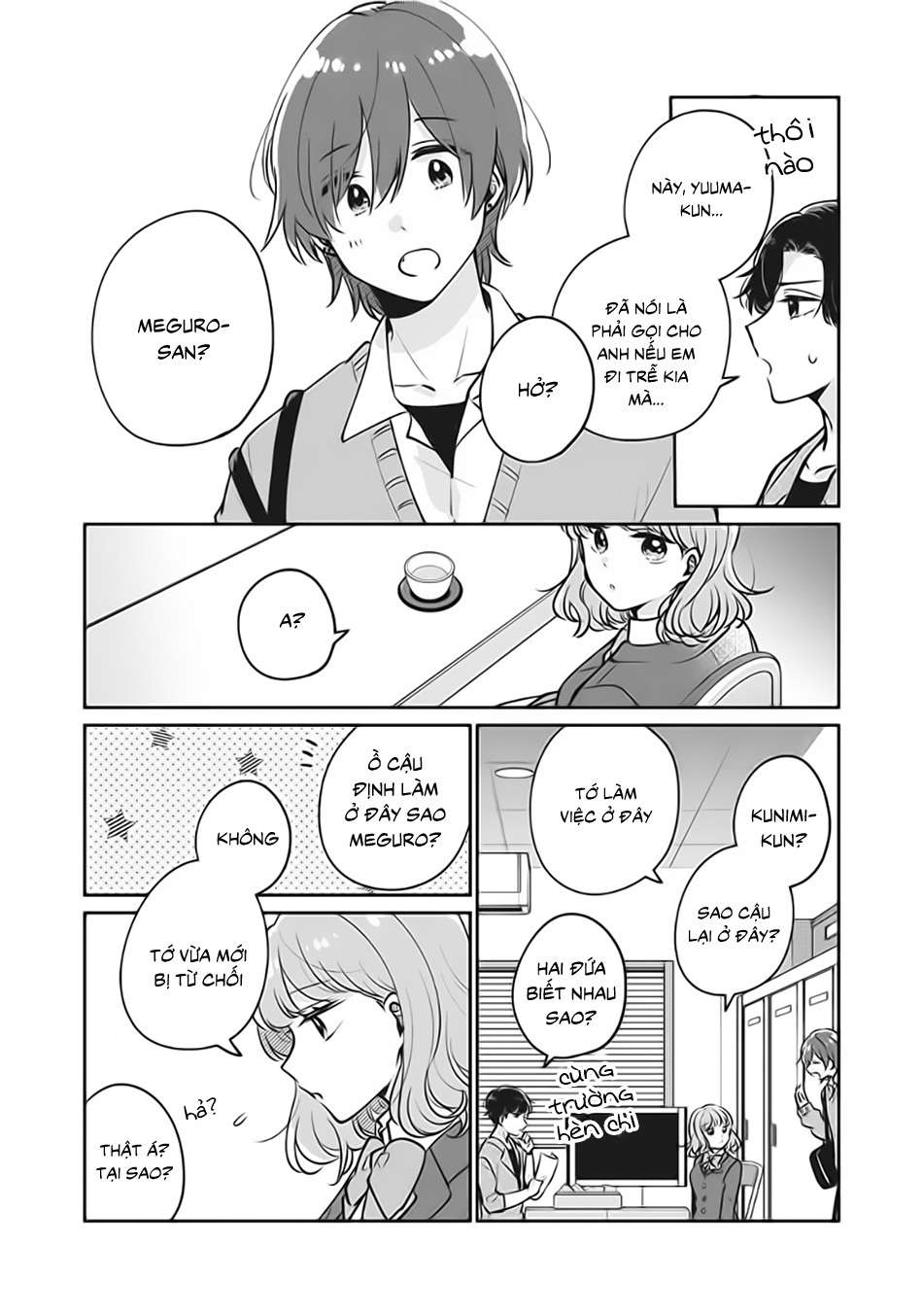 Meguro-San Wa Haijimete Ja Nai Chapter 32 - Trang 2