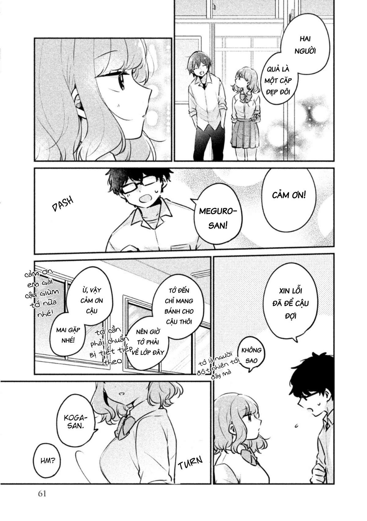 Meguro-San Wa Haijimete Ja Nai Chapter 21 - Trang 2