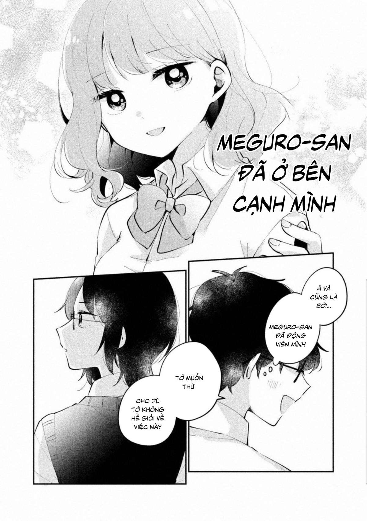 Meguro-San Wa Haijimete Ja Nai Chapter 20 - Trang 2