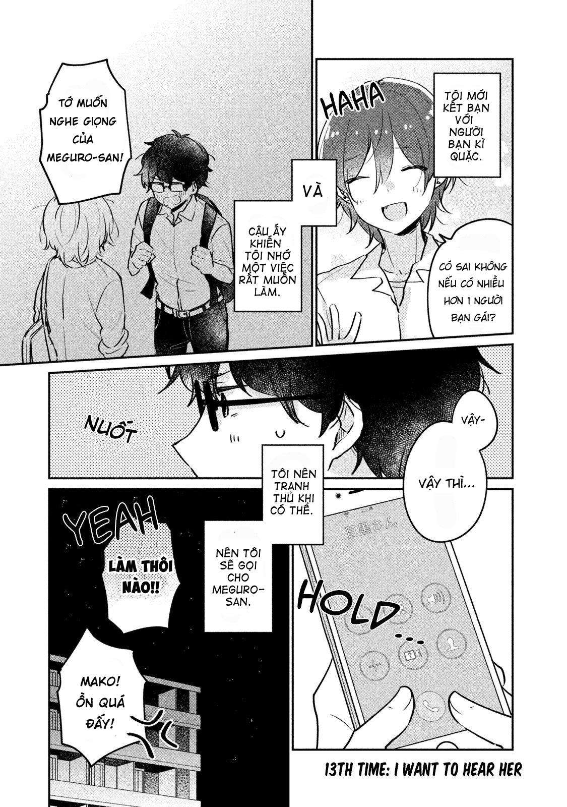 Meguro-San Wa Haijimete Ja Nai Chapter 13 - Trang 2