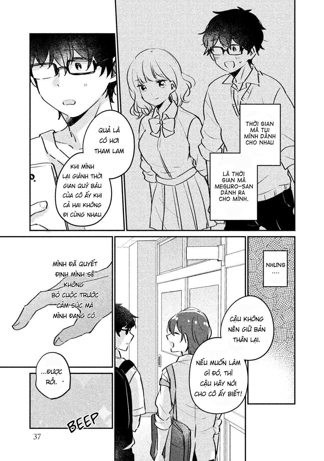 Meguro-San Wa Haijimete Ja Nai Chapter 13 - Trang 2