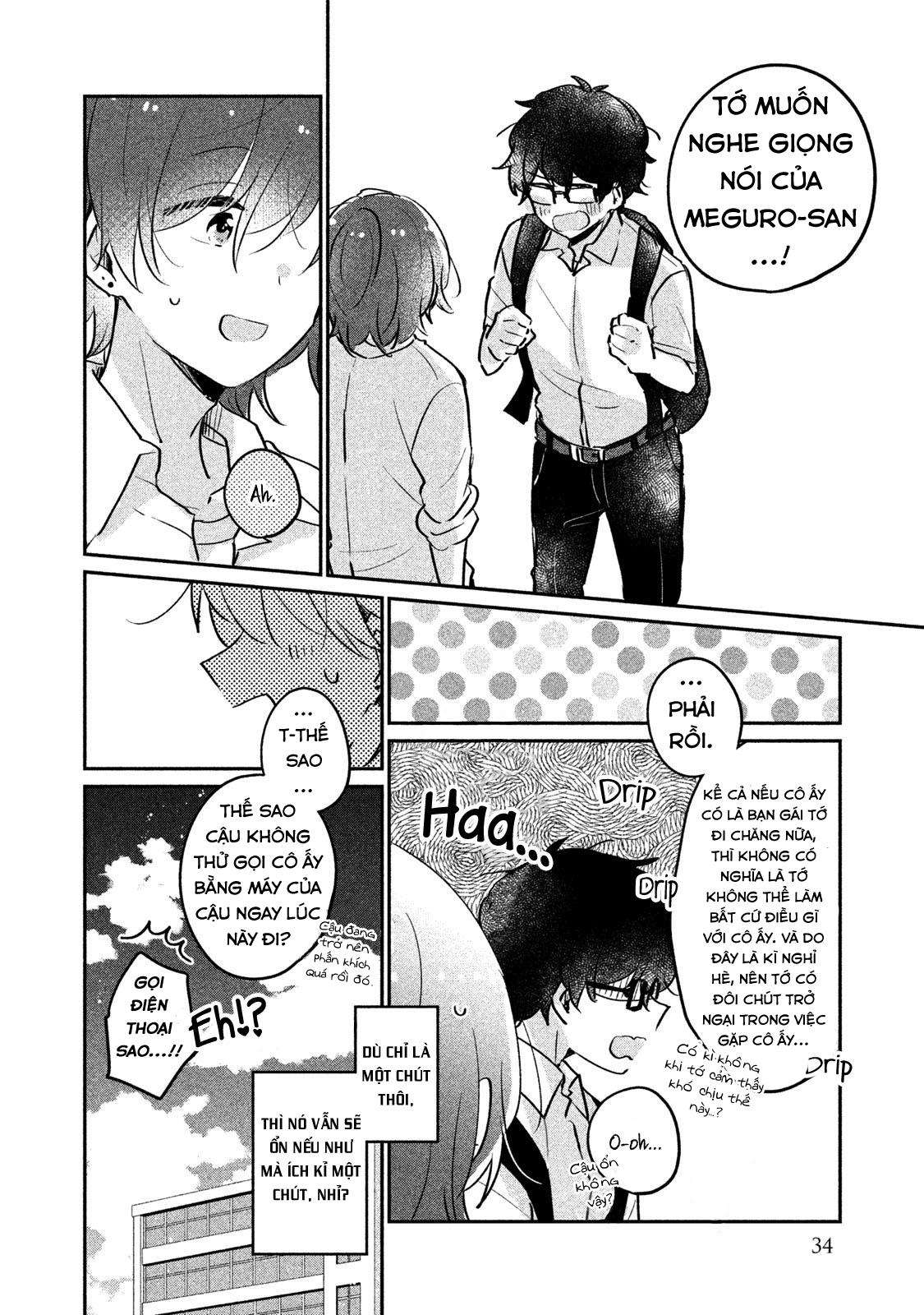 Meguro-San Wa Haijimete Ja Nai Chapter 12 - Trang 2