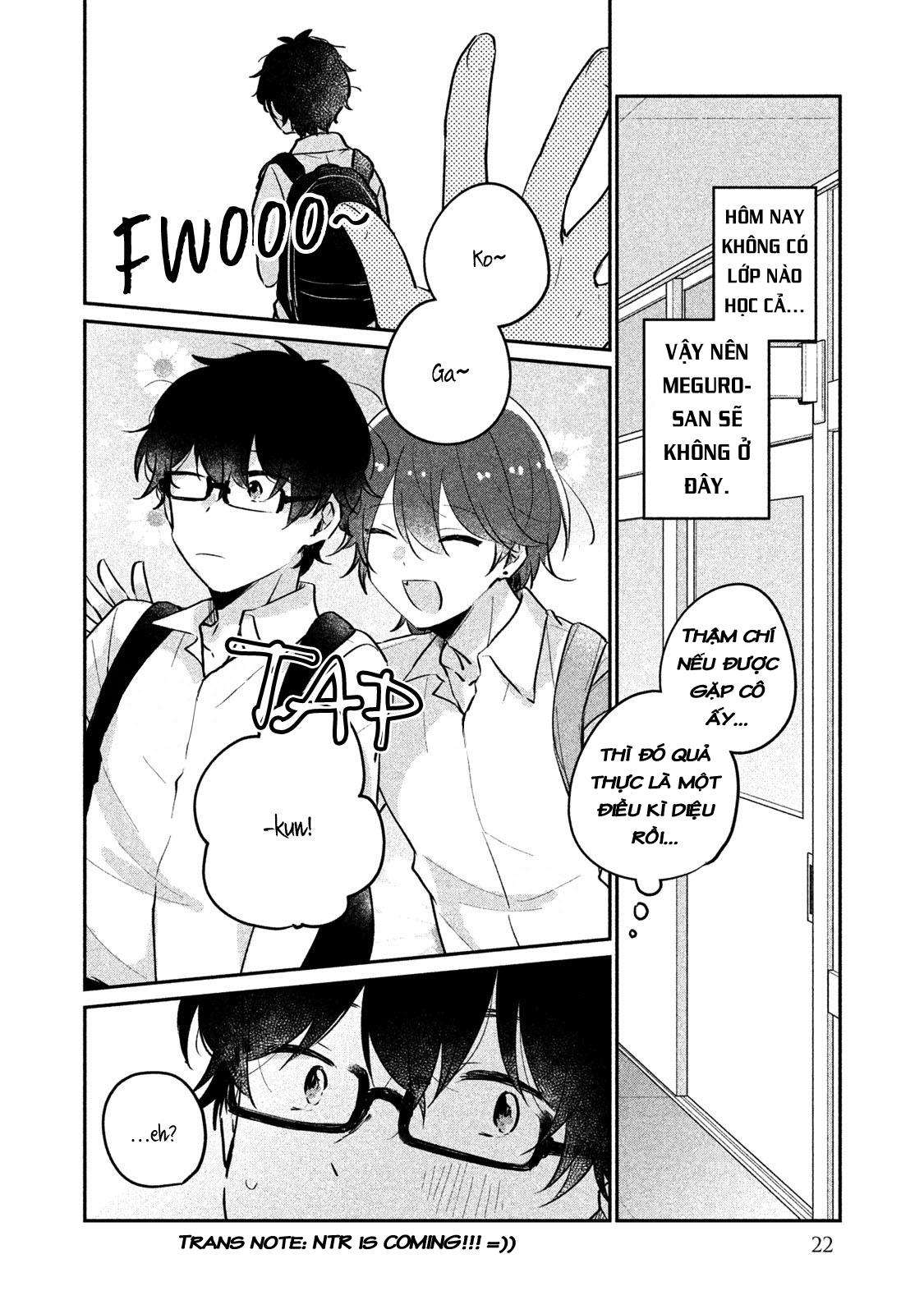 Meguro-San Wa Haijimete Ja Nai Chapter 12 - Trang 2