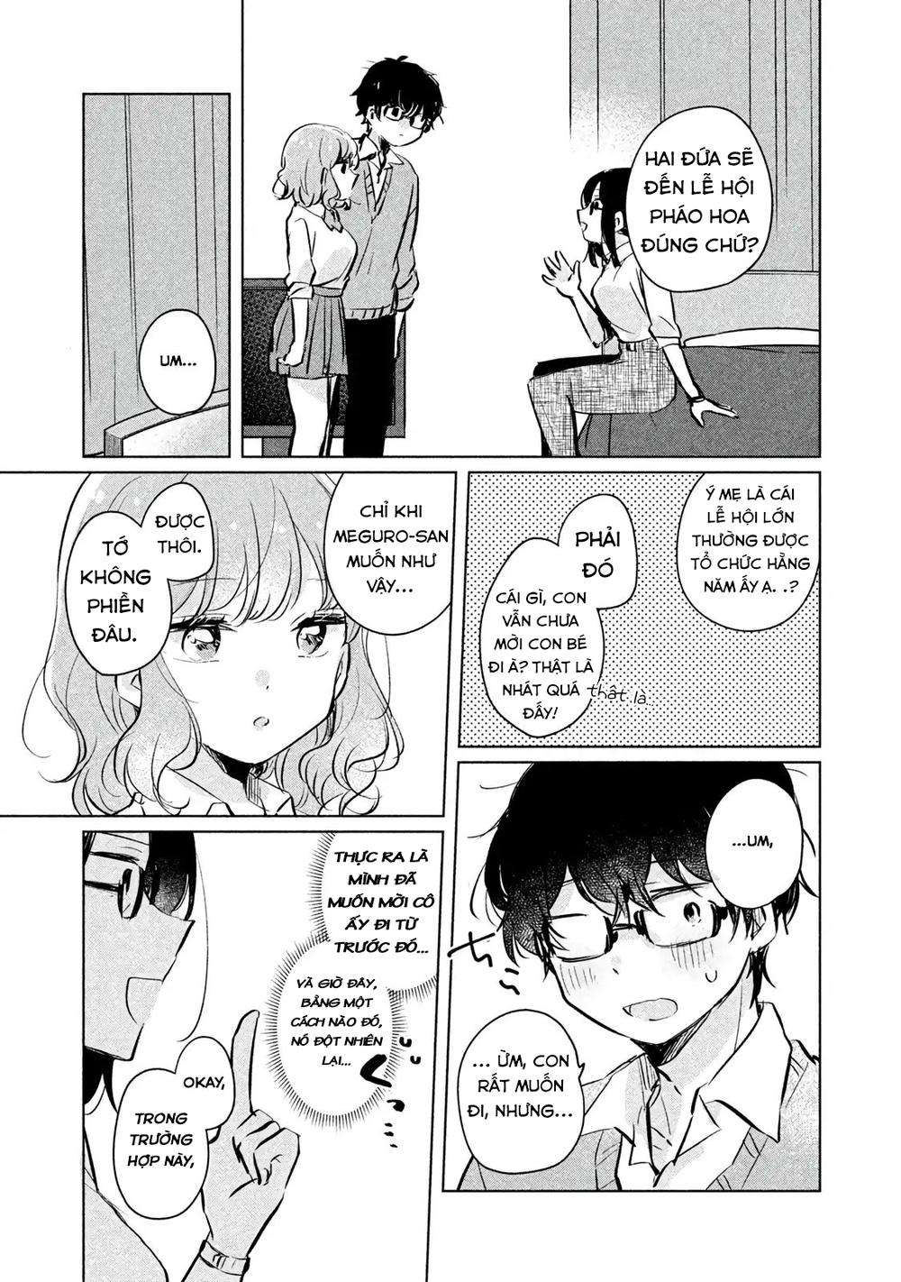 Meguro-San Wa Haijimete Ja Nai Chapter 9 - Trang 2