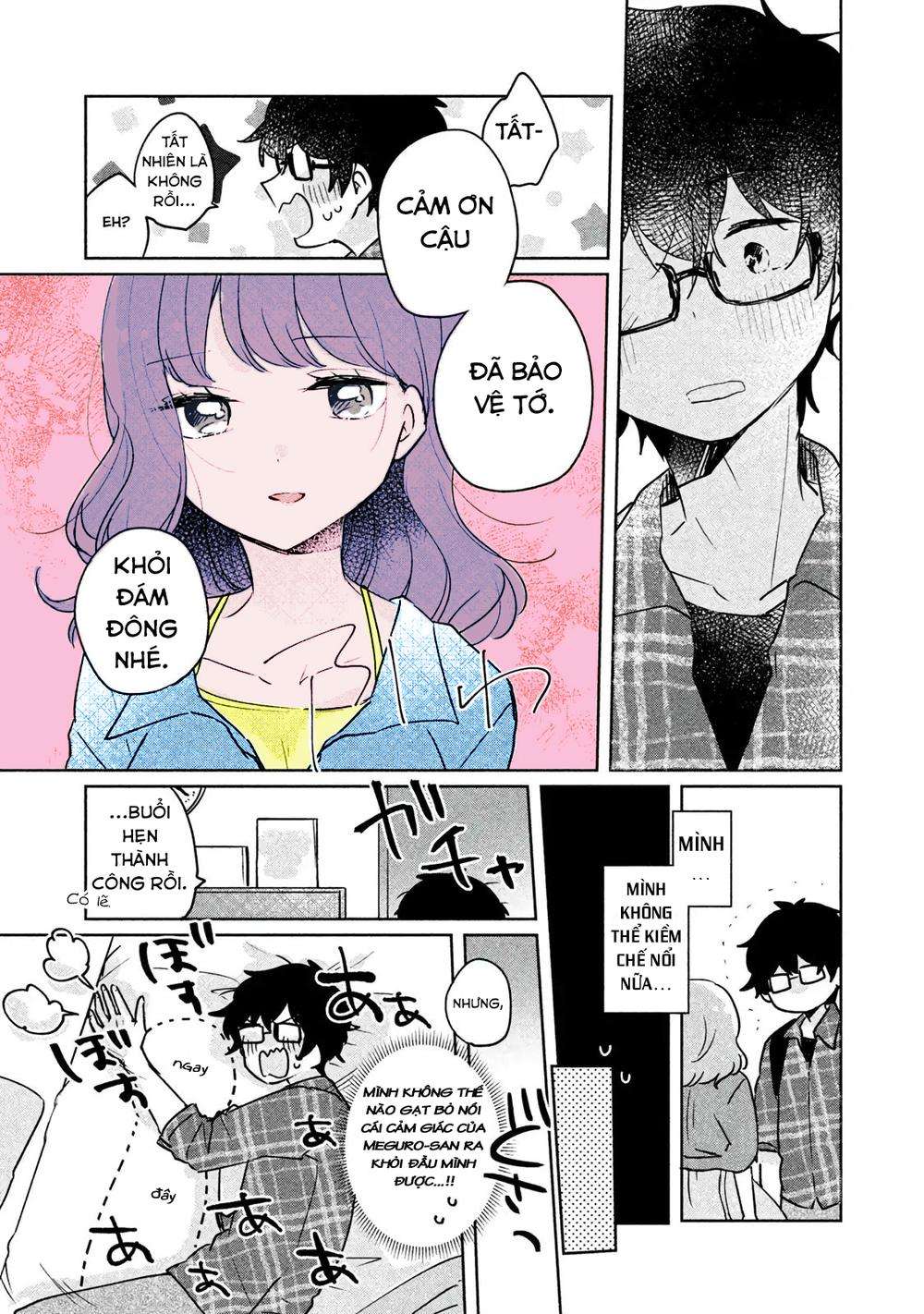 Meguro-San Wa Haijimete Ja Nai Chapter 8 - Trang 2