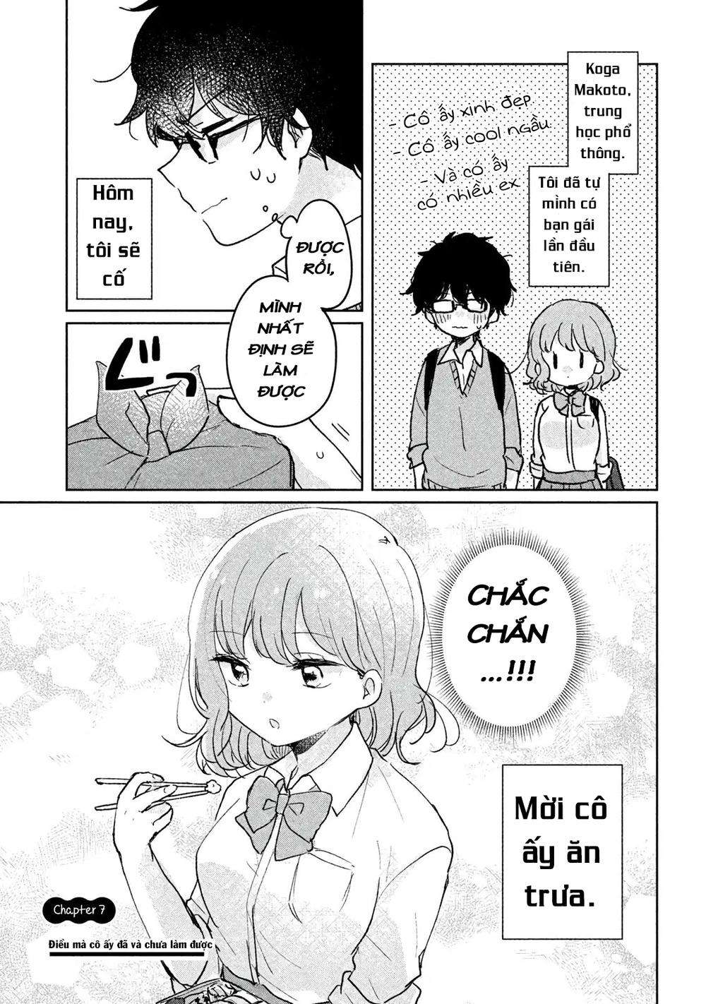 Meguro-San Wa Haijimete Ja Nai Chapter 7 - Trang 2