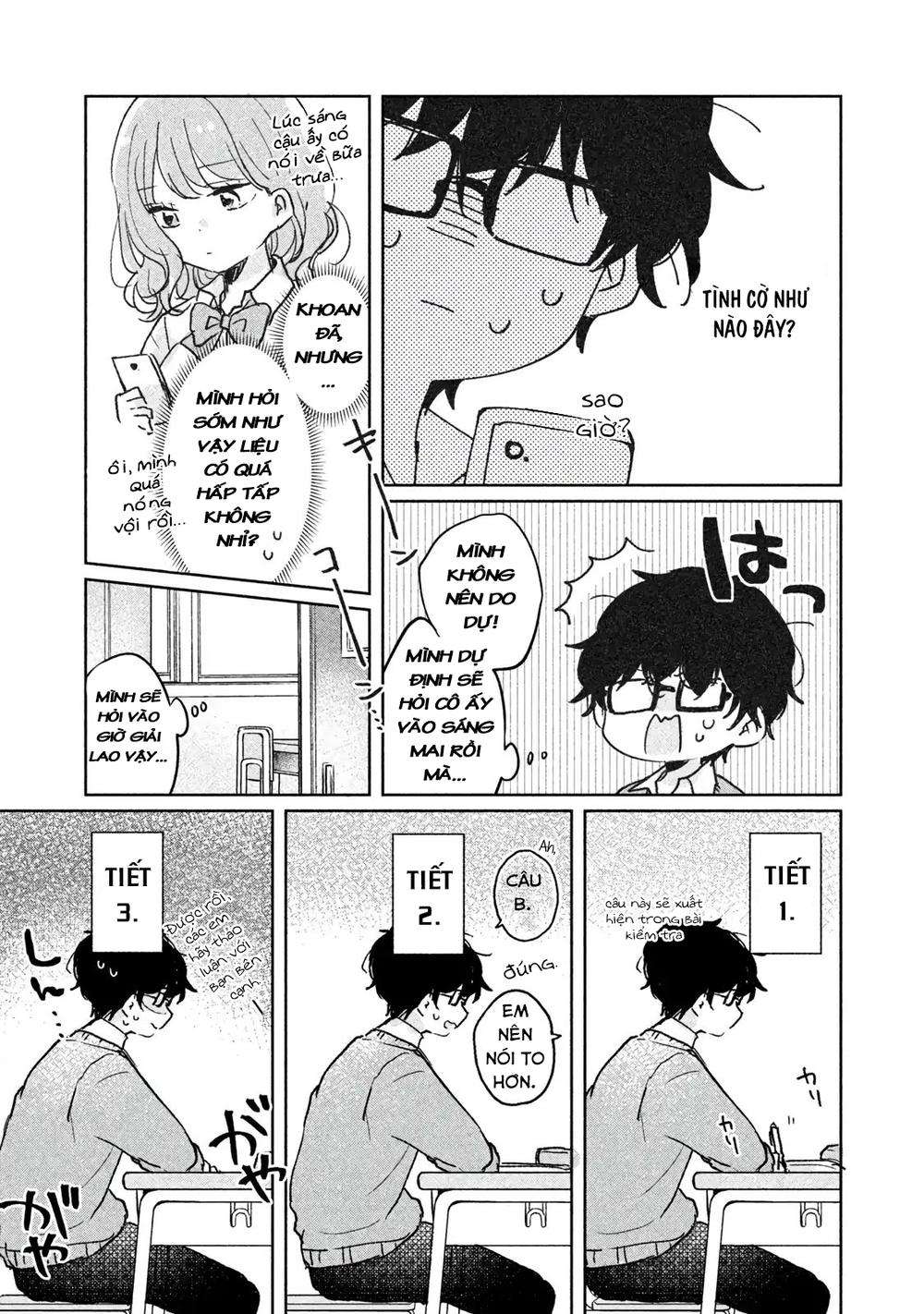 Meguro-San Wa Haijimete Ja Nai Chapter 7 - Trang 2