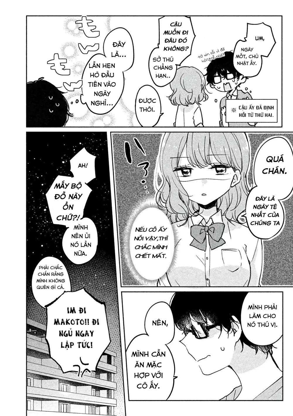 Meguro-San Wa Haijimete Ja Nai Chapter 5 - Trang 2