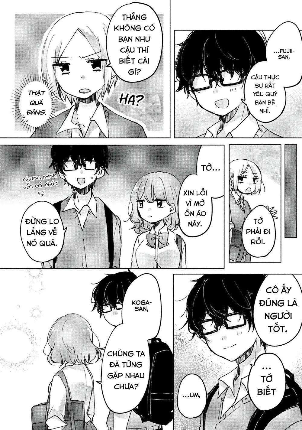 Meguro-San Wa Haijimete Ja Nai Chapter 4 - Trang 2