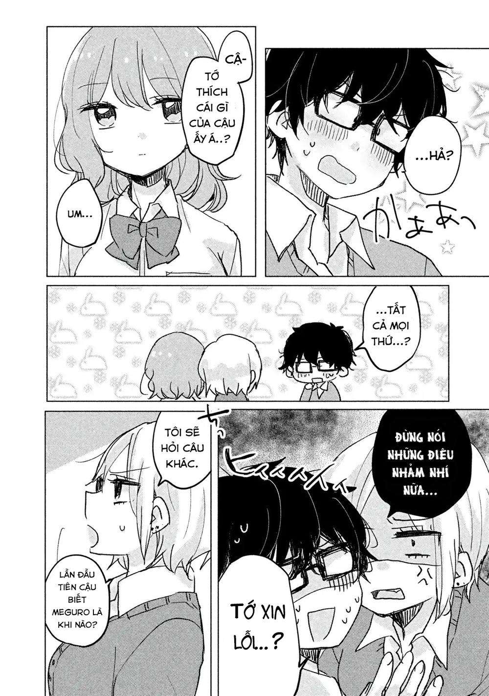 Meguro-San Wa Haijimete Ja Nai Chapter 4 - Trang 2