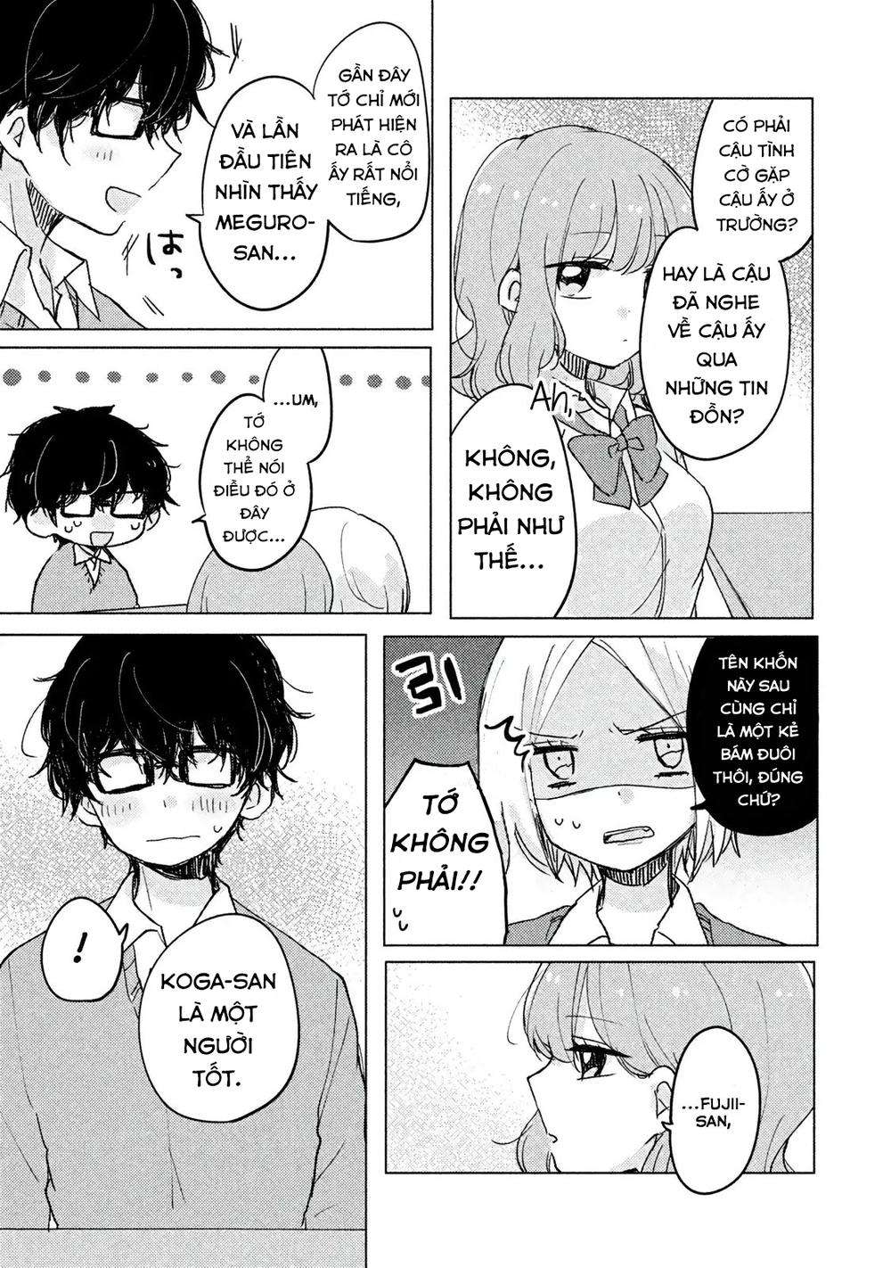 Meguro-San Wa Haijimete Ja Nai Chapter 4 - Trang 2