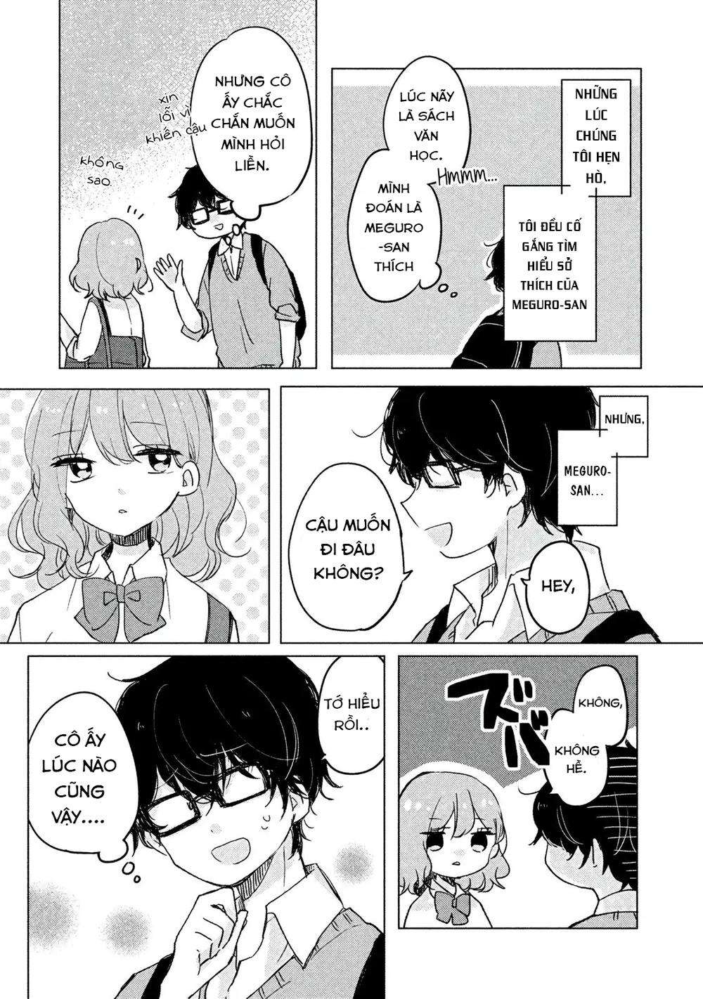 Meguro-San Wa Haijimete Ja Nai Chapter 3 - Trang 2