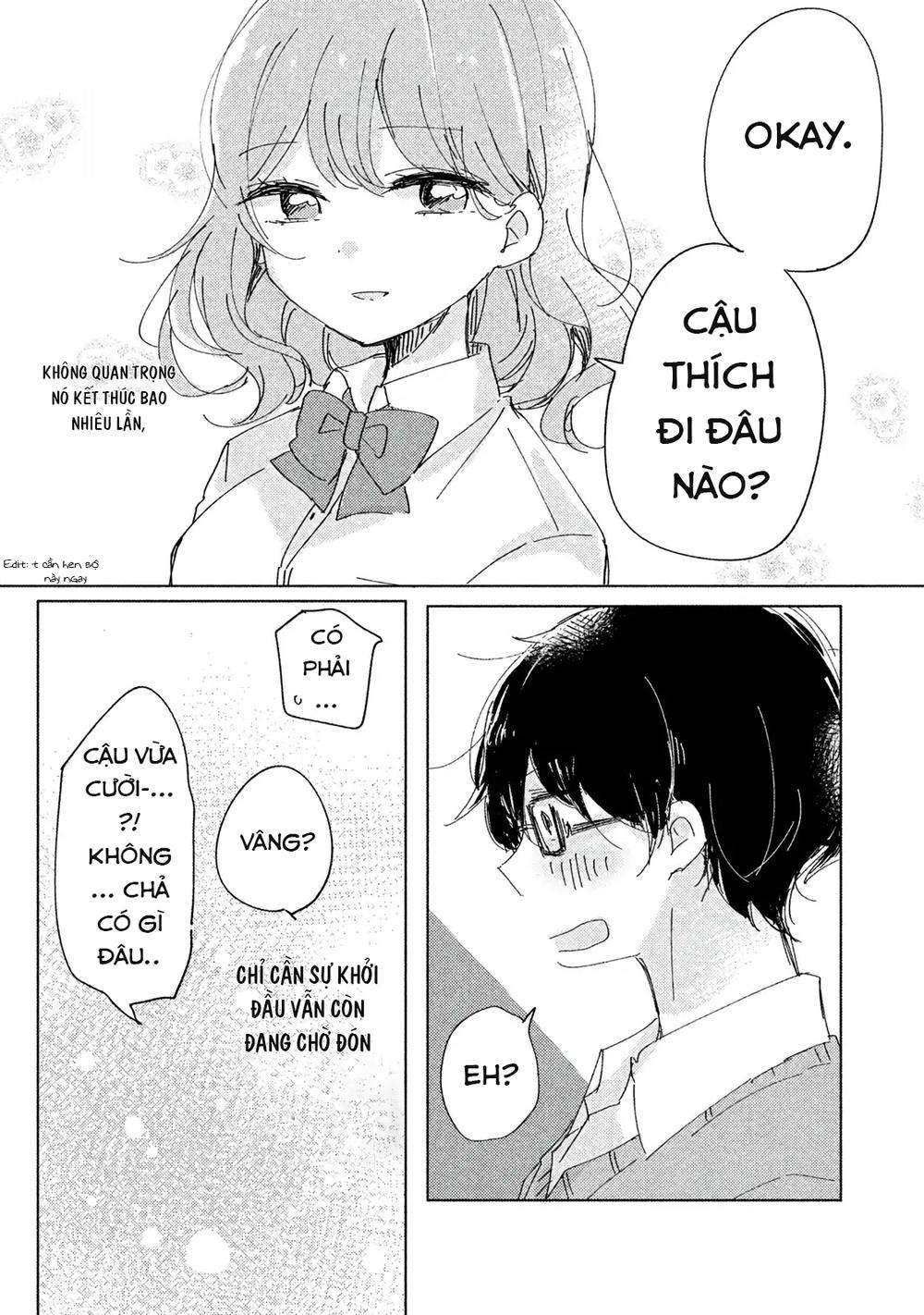 Meguro-San Wa Haijimete Ja Nai Chapter 2 - Trang 2