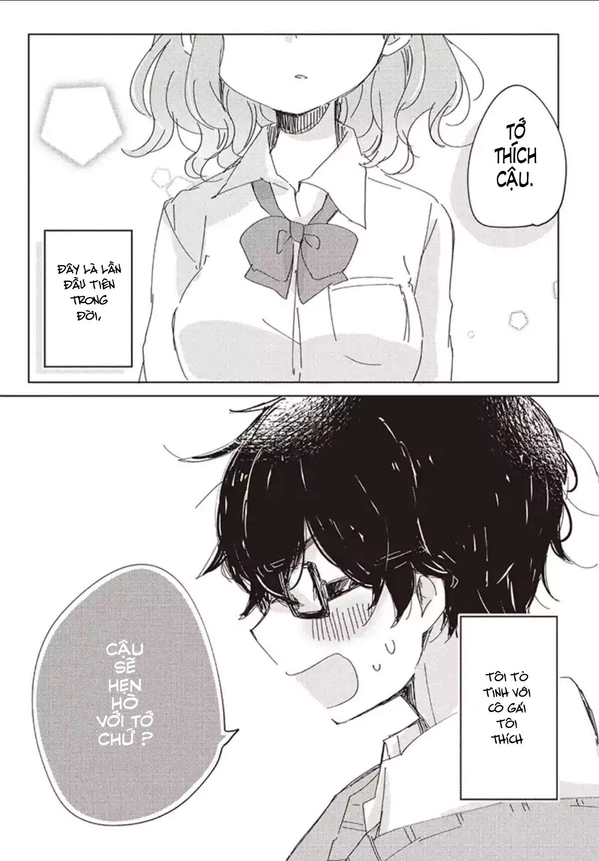 Meguro-San Wa Haijimete Ja Nai Chapter 1 - Trang 2