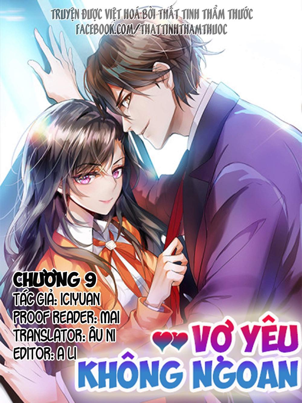 Vợ Yêu Không Ngoan Chapter 9 - Trang 2