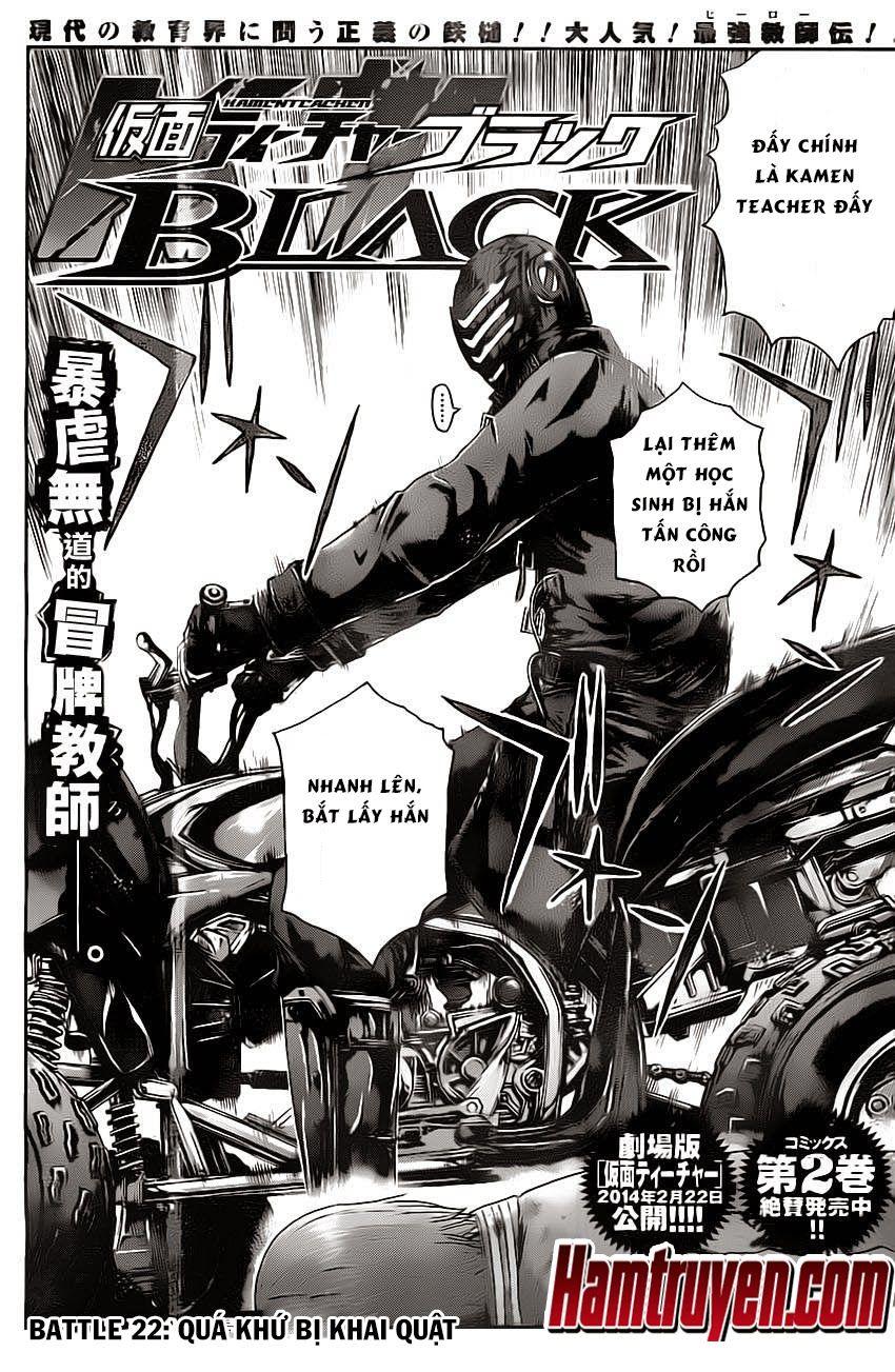 Kamen Teacher Black Chapter 22 - Trang 2