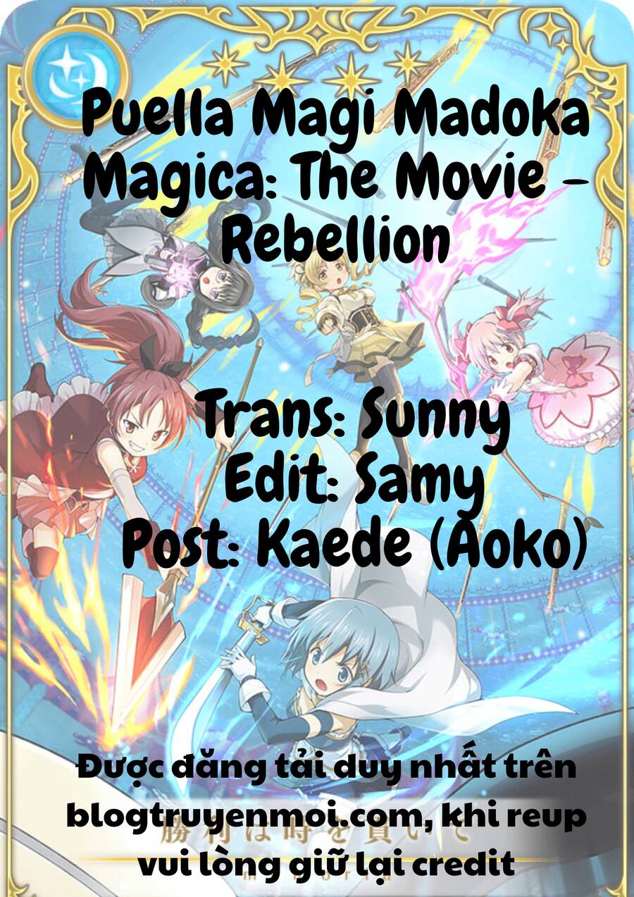 Puella Magi Madoka Magica: The Movie -Rebellion Chapter 1 - Trang 2