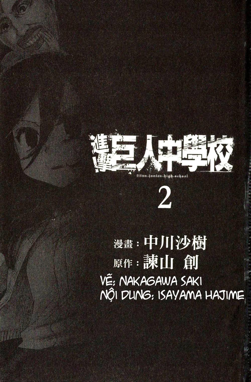 Shingeki! Kyojin Chuugakkou Chapter 9 - Trang 2