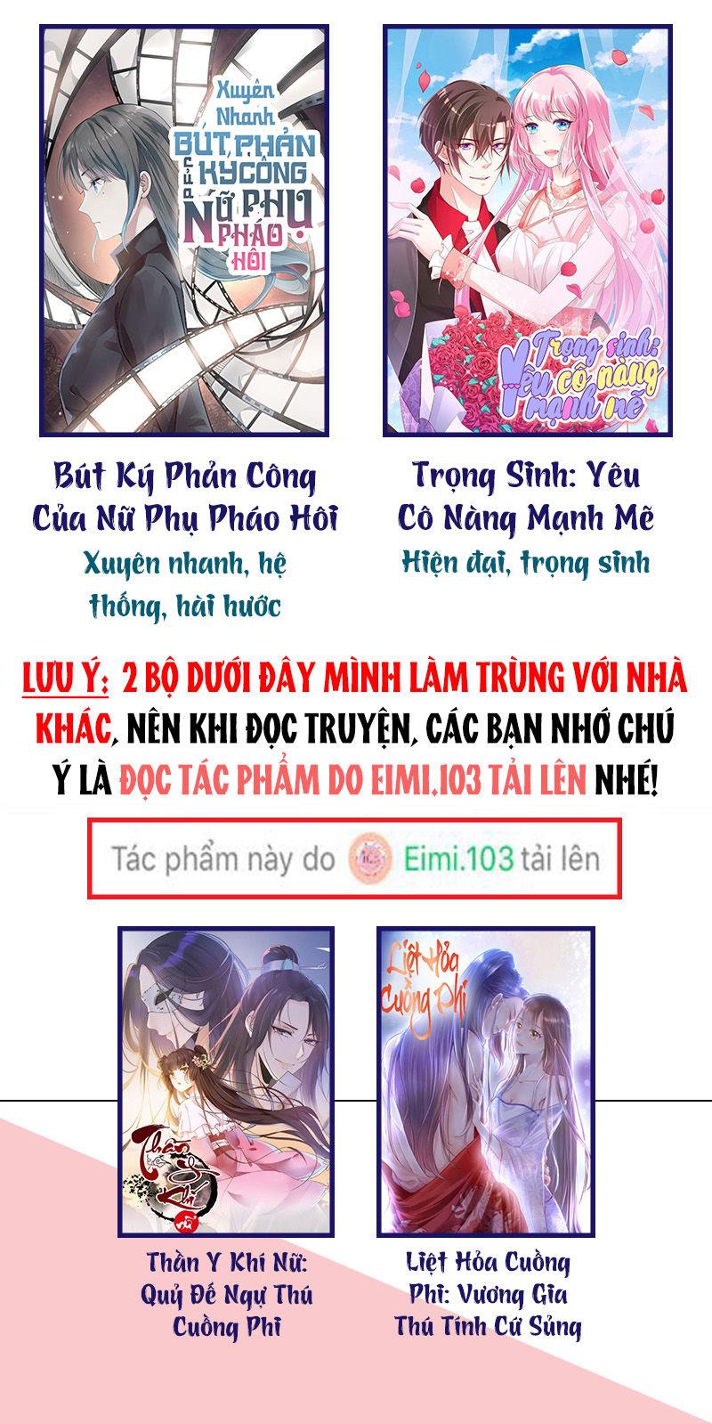 Bút Ký Phản Công Của Nữ Phụ Pháo Hôi Chapter 28 - Trang 2