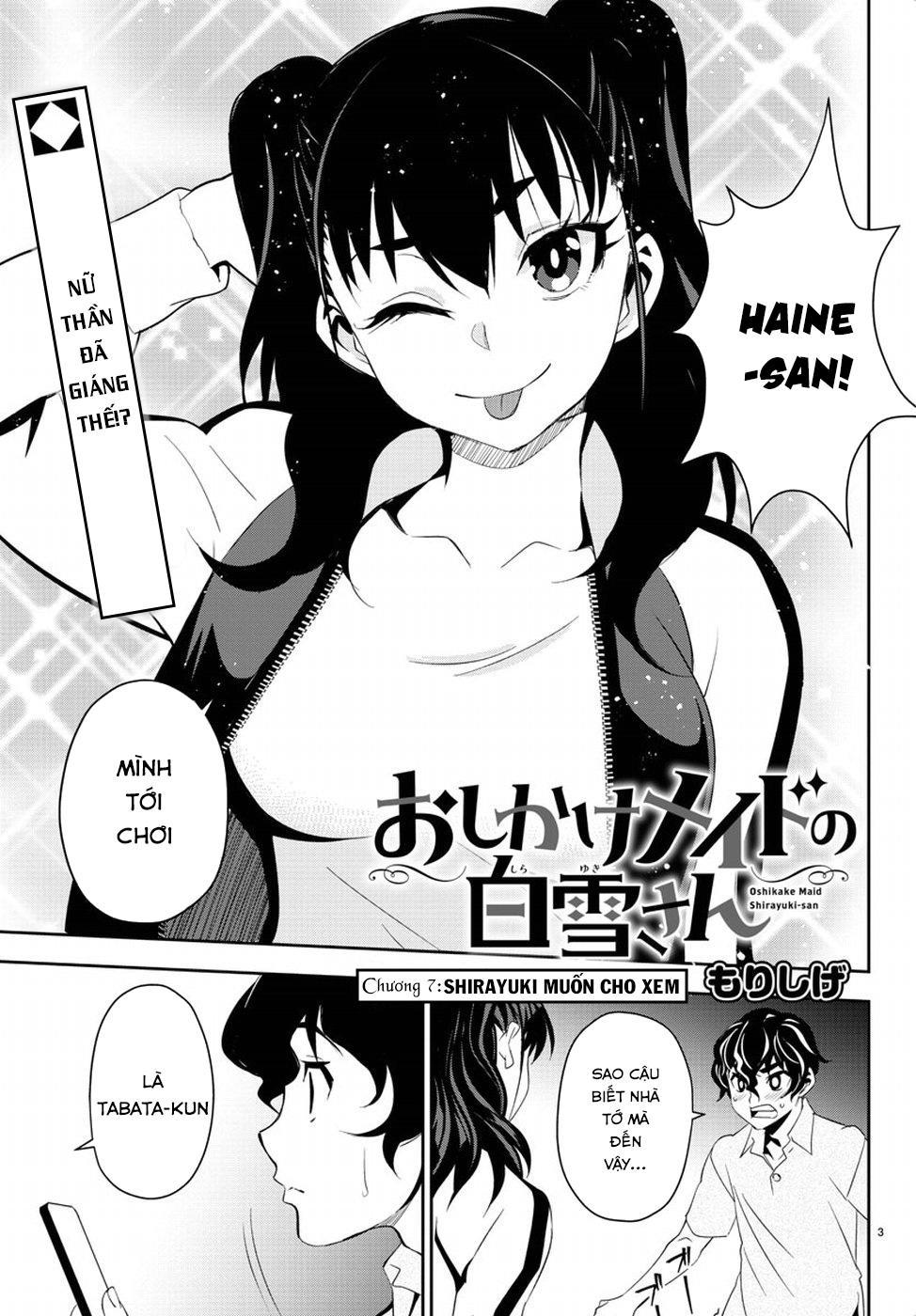 Oshikake Maid Shirayuki-San Chapter 7 - Trang 2