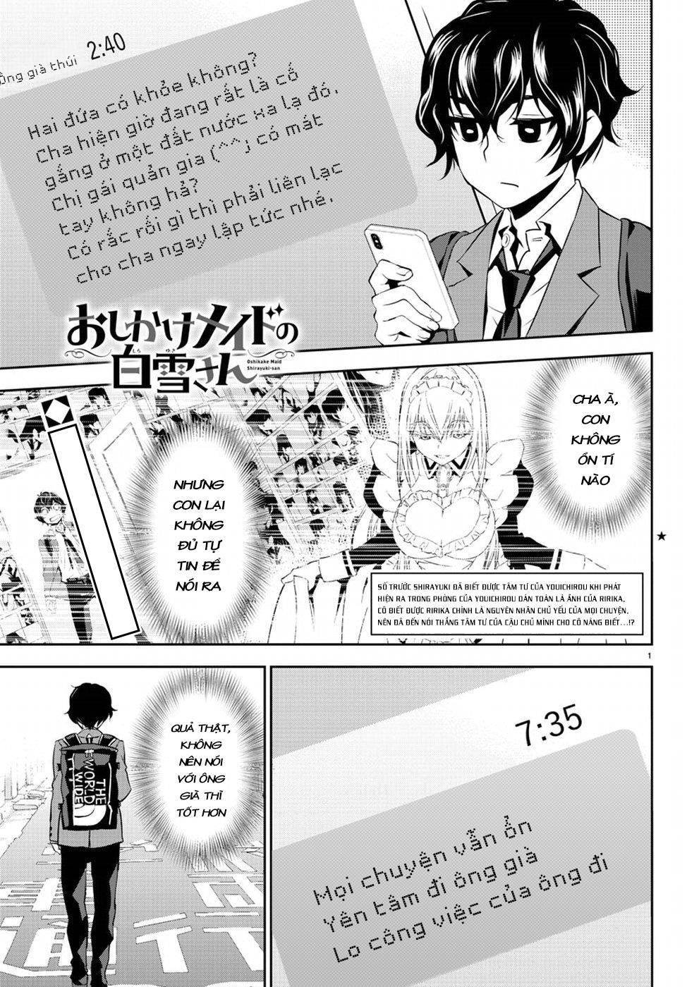 Oshikake Maid Shirayuki-San Chapter 4 - Trang 2