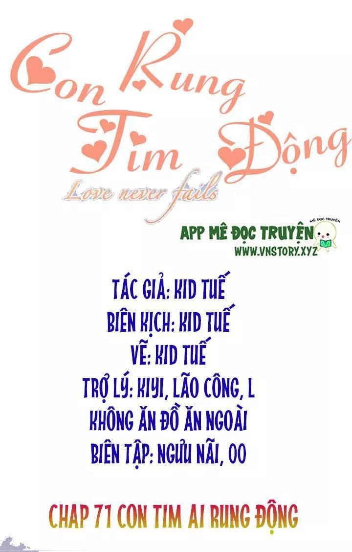 Con Tim Rung Động 2 Chapter 71 - Trang 2