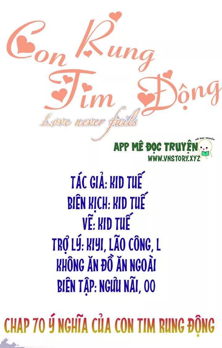 Con Tim Rung Động 2 Chapter 70 - Trang 2