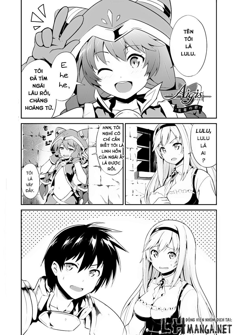 Sennen Sensou Aigis – Eiyuu No Kizuna Chapter 3 - Trang 2