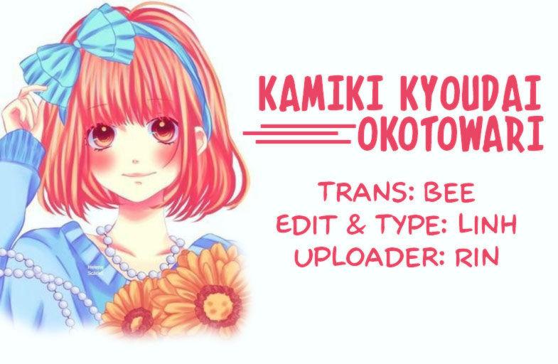 Kamiki Kyoudai Okotowari Chapter 9 - Trang 2