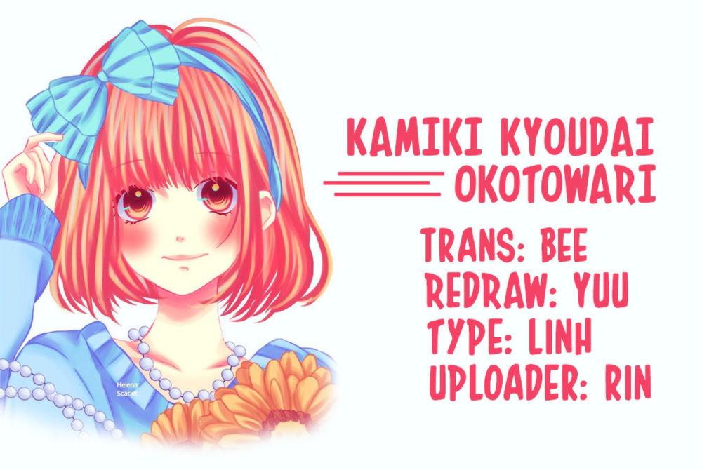 Kamiki Kyoudai Okotowari Chapter 7 - Trang 2