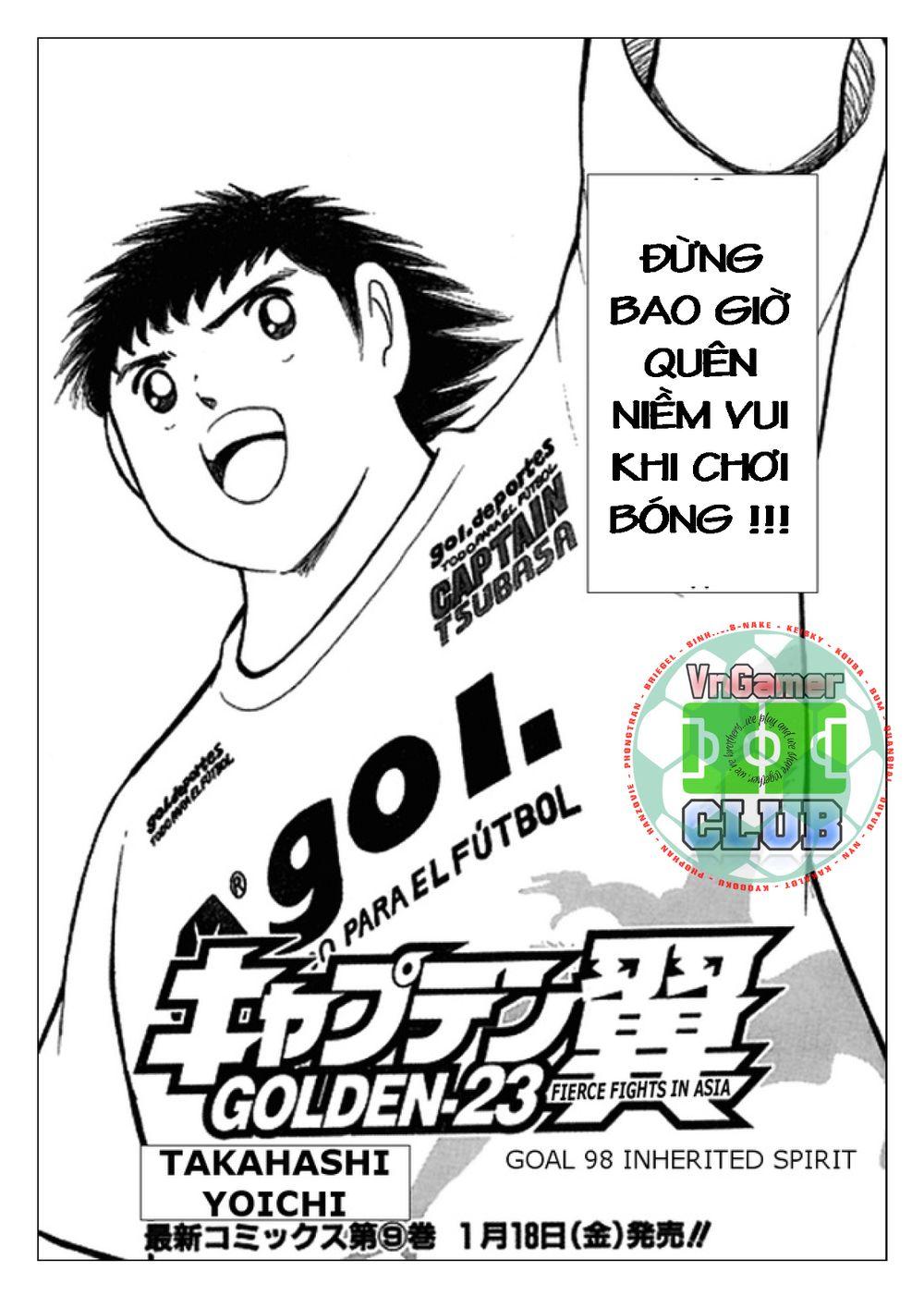 Captain Tsubasa: Golden 23 Chapter 98 - Trang 2