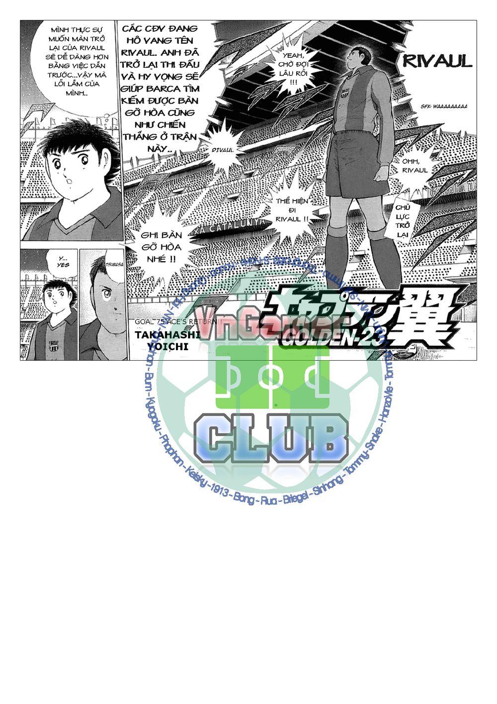 Captain Tsubasa: Golden 23 Chapter 75 - Trang 2