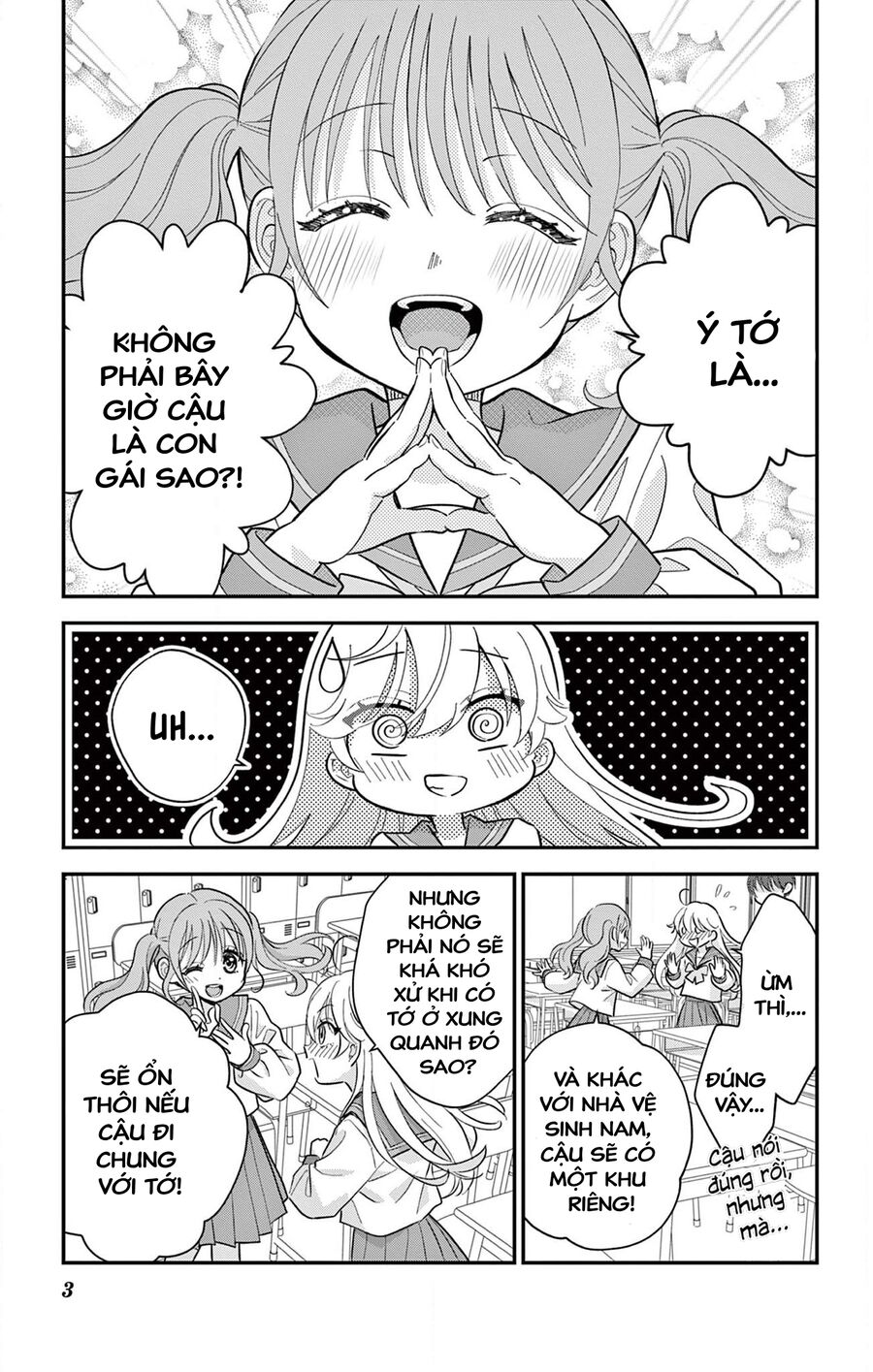 Uesugi-Kun Wa Onnanoko Wo Yametai Chapter 5 - Trang 2