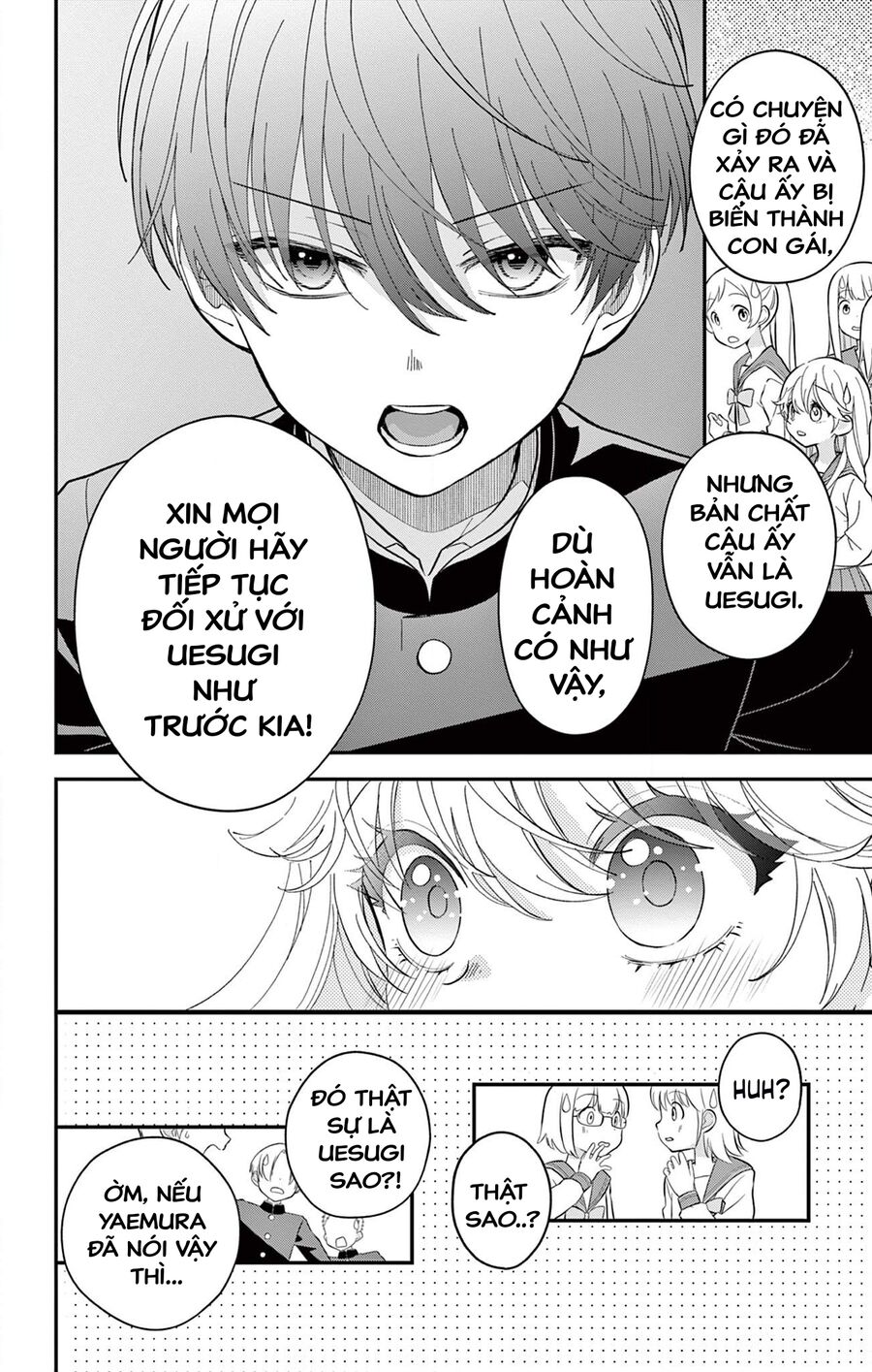 Uesugi-Kun Wa Onnanoko Wo Yametai Chapter 4 - Trang 2