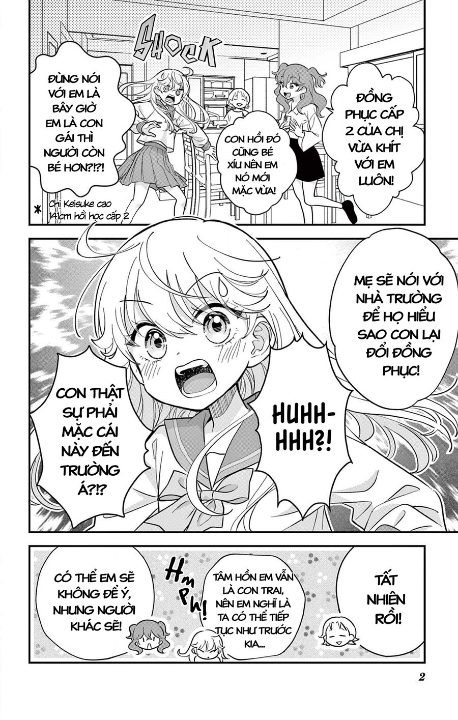 Uesugi-Kun Wa Onnanoko Wo Yametai Chapter 3 - Trang 2