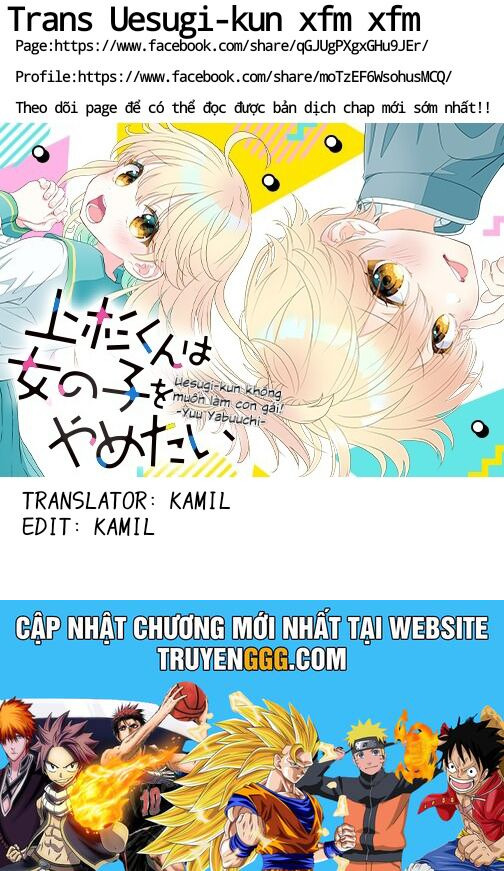 Uesugi-Kun Wa Onnanoko Wo Yametai Chapter 3 - Trang 2