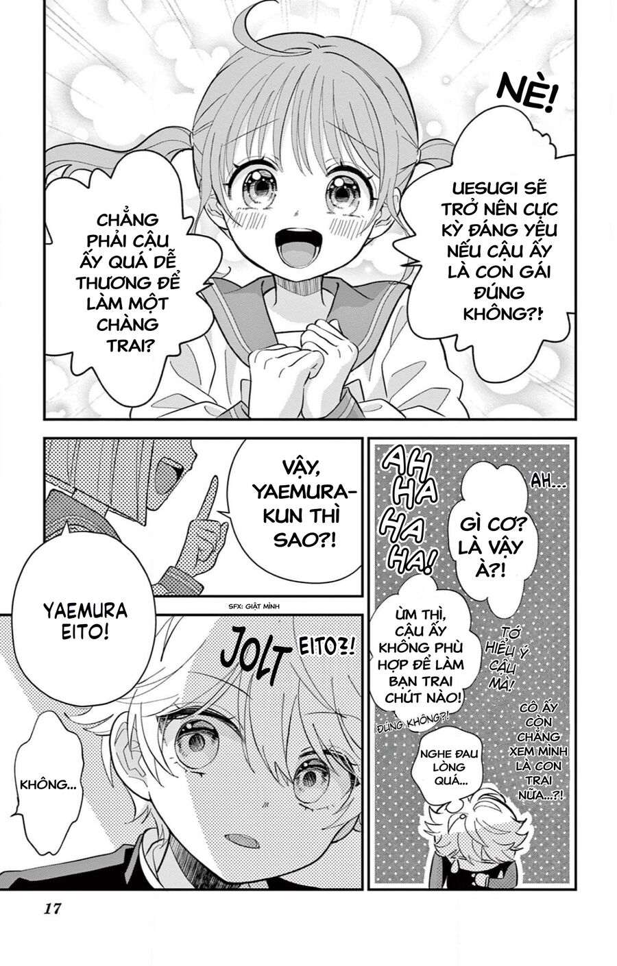 Uesugi-Kun Wa Onnanoko Wo Yametai Chapter 1 - Trang 2