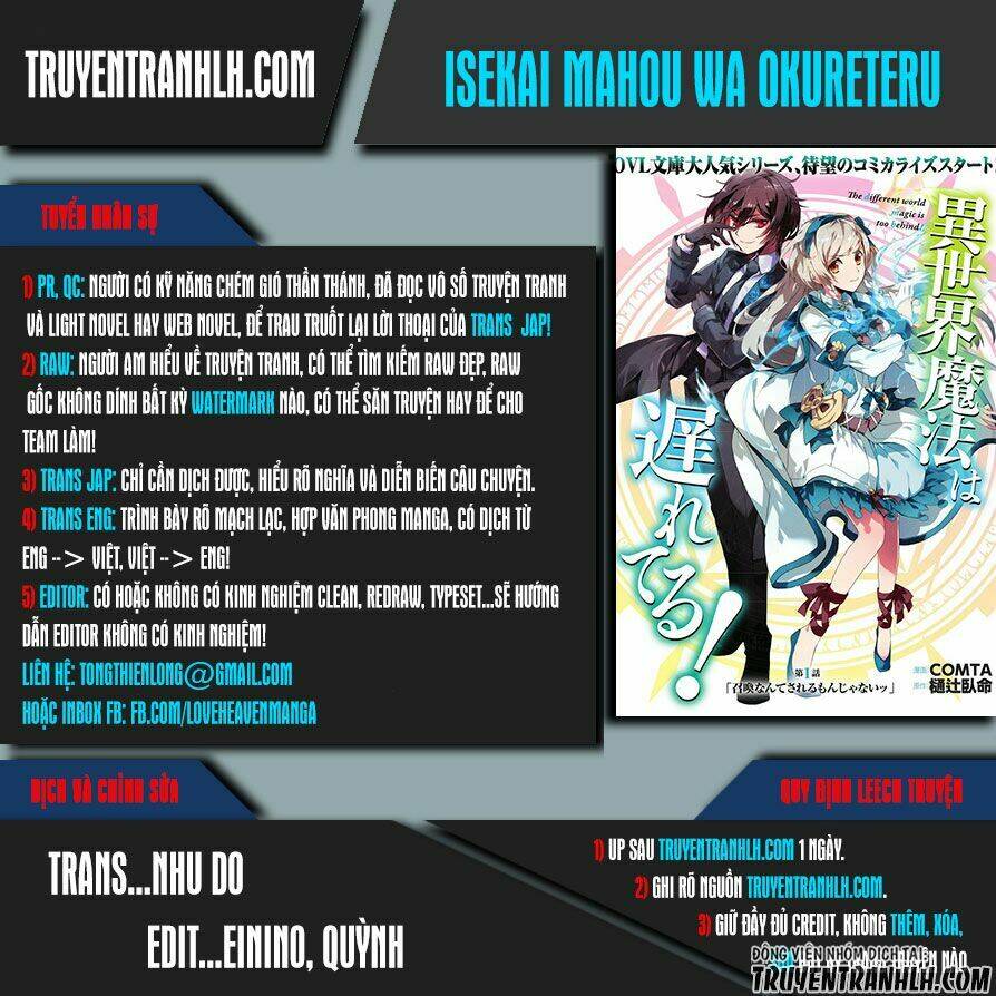 Isekaimahouwaokureteru! Chapter 5 - Trang 2