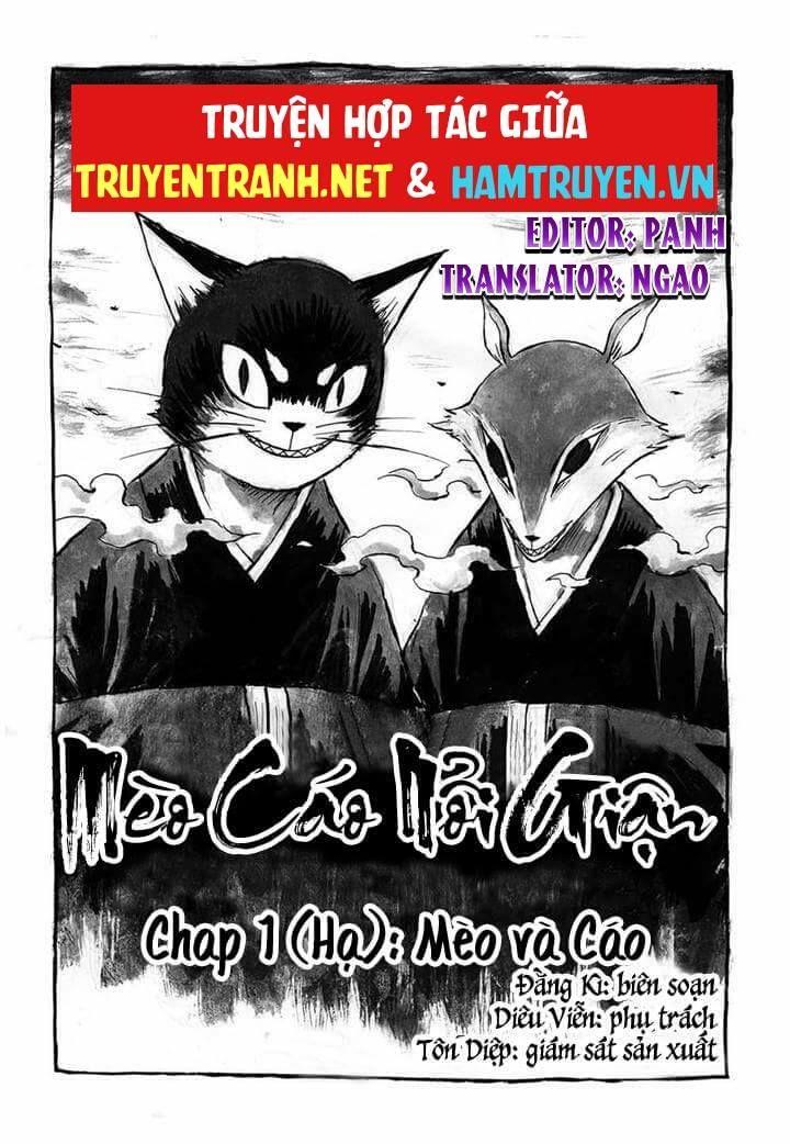 Mèo Cáo Nổi Giận Chapter 1.2 - Trang 2